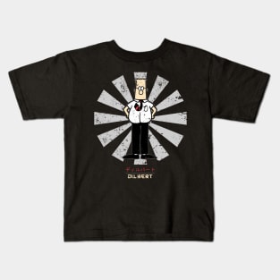 Dilbert Retro Japanese Kids T-Shirt